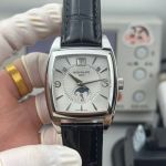 TW Factory Patek Philippe Watch Leather  Strap Nautilus Complications Cal. 240 Black